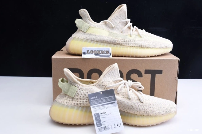FX9028 V2 Adidas Flax Yeezy Boost 350 1010